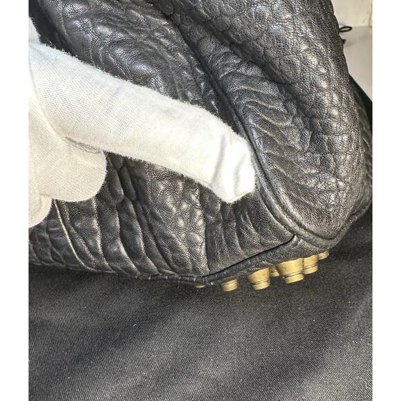 Alexander Wang Women’s Black Pebbled Leather Rocco Bag - Picture 13 of 16